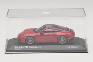 Porsche 911 992 Carrera 4S Κόκκινο Minichamps 1:43 410069321 Μέταλλο - εικόνα 4 από 5