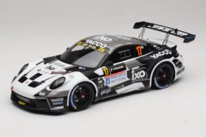 Porsche 911 992 Rally GT #17 C. De Cecco / J. Humblet Rallye de Wallonie 2025 IXO 1:18 18RMC255 Μέταλλο
