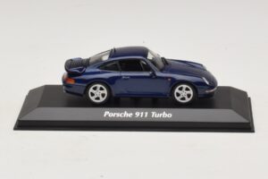 Porsche 911 993 Turbo Blue Metallic Maxichamps 1:43 940069201 Μέταλλο