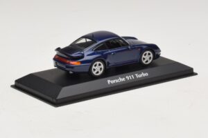 Porsche 911 993 Turbo Blue Metallic Maxichamps 1:43 940069201 Μέταλλο - εικόνα 2 από 5
