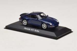 Porsche 911 993 Turbo Blue Metallic Maxichamps 1:43 940069201 Μέταλλο - εικόνα 3 από 5