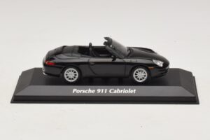 Porsche 911 996 Καμπριολέ Μαύρο Μεταλλικό Maxichamps 1:43 940061030 Μέταλλο