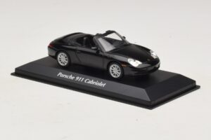 Porsche 911 996 Καμπριολέ Μαύρο Μεταλλικό Maxichamps 1:43 940061030 Μέταλλο - εικόνα 3 από 5