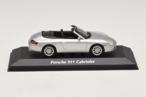 Porsche 911 996 Καμπριολέ Ασημί Maxichamps 1:43 940061031 Μέταλλο