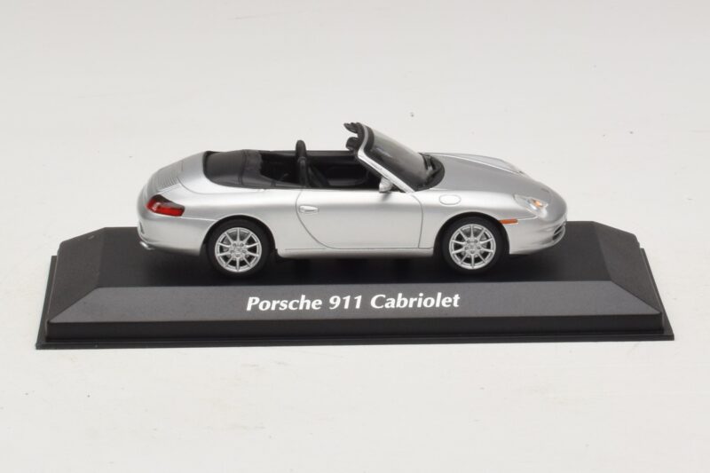 Porsche 911 996 Καμπριολέ Ασημί Maxichamps 1:43 940061031 Μέταλλο