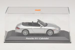 Porsche 911 996 Καμπριολέ Ασημί Maxichamps 1:43 940061031 Μέταλλο - εικόνα 4 από 5