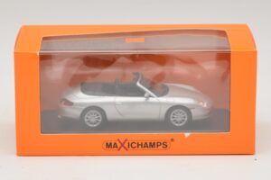 Porsche 911 996 Καμπριολέ Ασημί Maxichamps 1:43 940061031 Μέταλλο - εικόνα 5 από 5