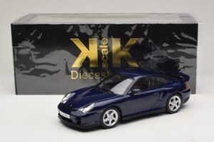 Porsche 911 996 GT2 Σκούρο Μπλε Μεταλλικό KK-Scale 1:18 KKDC181452 Μέταλλο - εικόνα 6 από 6