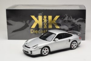 Porsche 911 996 GT2 Ασημί KK-Scale 1:18 KKDC181451 Μέταλλο - εικόνα 6 από 6