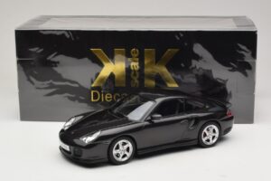 Porsche 911 996 Turbo Μαύρο Μεταλλικό KK-Scale 1:18 KKDC181472 Μέταλλο - εικόνα 6 από 6
