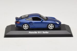 Porsche 911 996 Turbo Blue Metallic Maxichamps 1:43 940069301 Μέταλλο