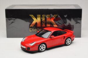 Porsche 911 996 Turbo Κόκκινο KK-Scale 1:18 KKDC181474 Μέταλλο - εικόνα 6 από 6