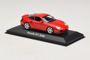 Porsche 911 996 Turbo Κόκκινο Maxichamps 1:43 940069300 Μέταλλο - εικόνα 3 από 5