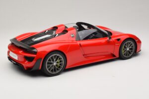 Porsche 918 Spyder Weissach Package Guards Red AUTOart 1:12 12122 Μέταλλο - εικόνα 3 από 8