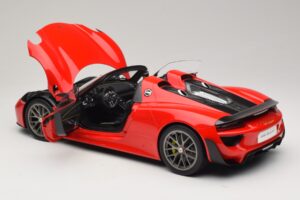 Porsche 918 Spyder Weissach Package Guards Red AUTOart 1:12 12122 Μέταλλο - εικόνα 5 από 8