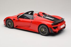 Porsche 918 Spyder Weissach Package Guards Red AUTOart 1:12 12122 Μέταλλο - εικόνα 7 από 8