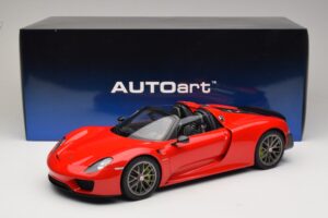 Porsche 918 Spyder Weissach Package Guards Red AUTOart 1:12 12122 Μέταλλο - εικόνα 8 από 8