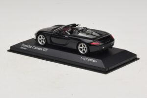 Porsche Carrera GT Μαύρο Minichamps 1:43 430060230 Μέταλλο - εικόνα 3 από 5