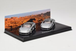 Porsche Carrera GT Spider & Κουπέ Σετ Ασημί Minichamps 1:43 WAP02010314 Μέταλλο - εικόνα 2 από 5