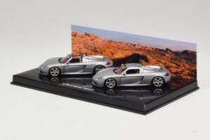 Porsche Carrera GT Spider & Κουπέ Σετ Ασημί Minichamps 1:43 WAP02010314 Μέταλλο - εικόνα 3 από 5