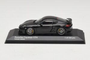 Porsche Cayman GT4 981 Black Metallic Minichamps 1:43 410066121 Μέταλλο