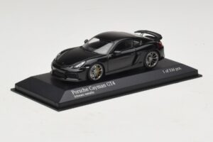 Porsche Cayman GT4 981 Black Metallic Minichamps 1:43 410066121 Μέταλλο - εικόνα 2 από 5