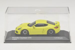 Porsche Cayman GT4 981 Πράσινο Minichamps 1:43 410066122 Μέταλλο - εικόνα 4 από 5