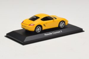 Porsche Cayman S 987 Κίτρινο Maxichamps 1:43 940065620 Μέταλλο - εικόνα 2 από 5