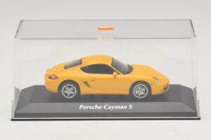 Porsche Cayman S 987 Κίτρινο Maxichamps 1:43 940065620 Μέταλλο - εικόνα 4 από 5