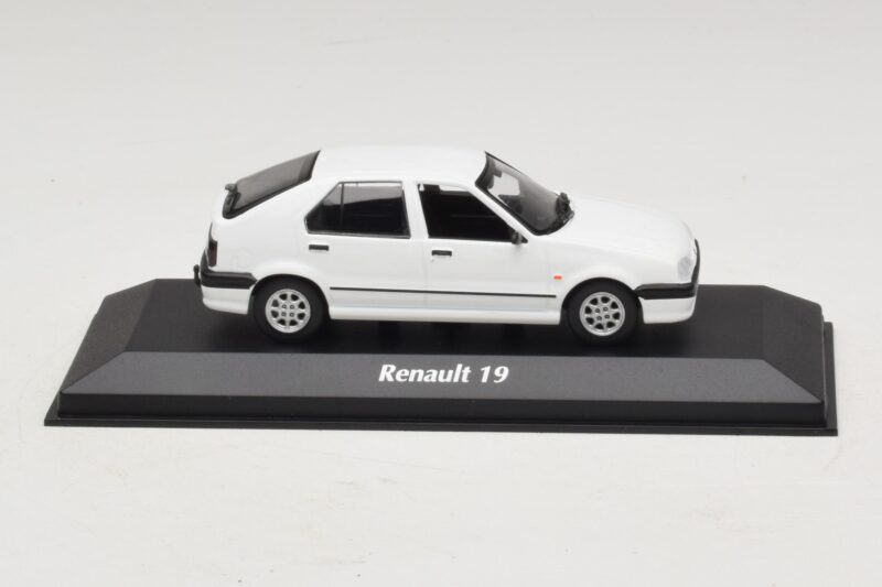 Renault 19 Λευκό Maxichamps 1:43 940113700 Μέταλλο