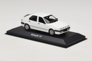 Renault 19 Λευκό Maxichamps 1:43 940113700 Μέταλλο - εικόνα 3 από 5