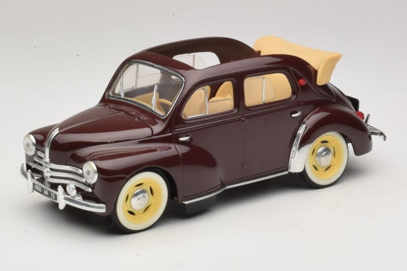 Renault 4CV Καστανοκόκκινο Solido 1:18 8048 Μέταλλο
