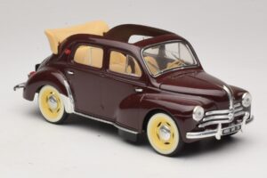 Renault 4CV Καστανοκόκκινο Solido 1:18 8048 Μέταλλο - εικόνα 4 από 6