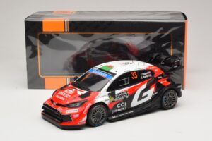 Toyota GR Yaris Rally1 #33 E. Evans / S. Martin Rally Monte Carlo 2026 IXO 1:18 18RMC269B Μέταλλο - εικόνα 6 από 6