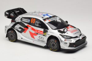 Toyota GR Yaris Rally1 #69 K. Rovanpera / J. Halttunen Rally Portugal 2025 IXO 1:18 18RMC250B Μέταλλο - εικόνα 4 από 6