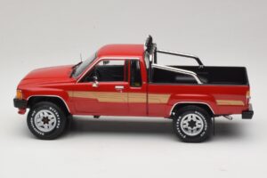 Toyota Hilux N50 Xtra Cab 4x4 Κόκκινο KK-Scale 1:18 KKDC181562 Μέταλλο - εικόνα 3 από 6
