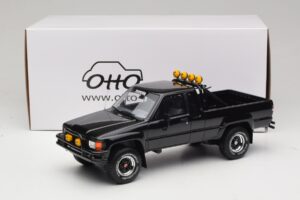 Toyota Hilux N60 SR5 Back to the Future II Γυαλιστερό Μαύρο Otto 1:18 OT481 Ρητίνη - εικόνα 6 από 6