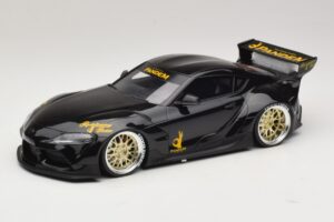 Toyota Supra GR A90 Pandem V1.0 Μαύρο TopSpeed 1:18 TS0307 Ρητίνη