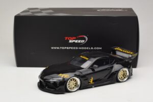 Toyota Supra GR A90 Pandem V1.0 Μαύρο TopSpeed 1:18 TS0307 Ρητίνη - εικόνα 6 από 6