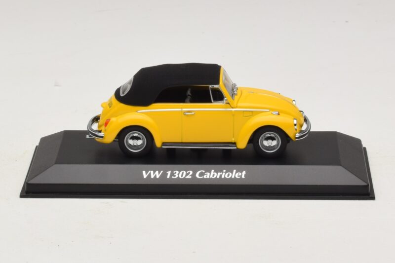 Volkswagen 1302 Καμπριολέ Κίτρινο Maxichamps 1:43 940055030 Μέταλλο