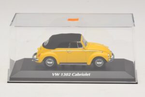 Volkswagen 1302 Καμπριολέ Κίτρινο Maxichamps 1:43 940055030 Μέταλλο - εικόνα 4 από 5