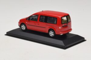 Volkswagen Caddy 2K Bus Κόκκινο Minichamps 1:43 CADDY009 Μέταλλο - εικόνα 3 από 5