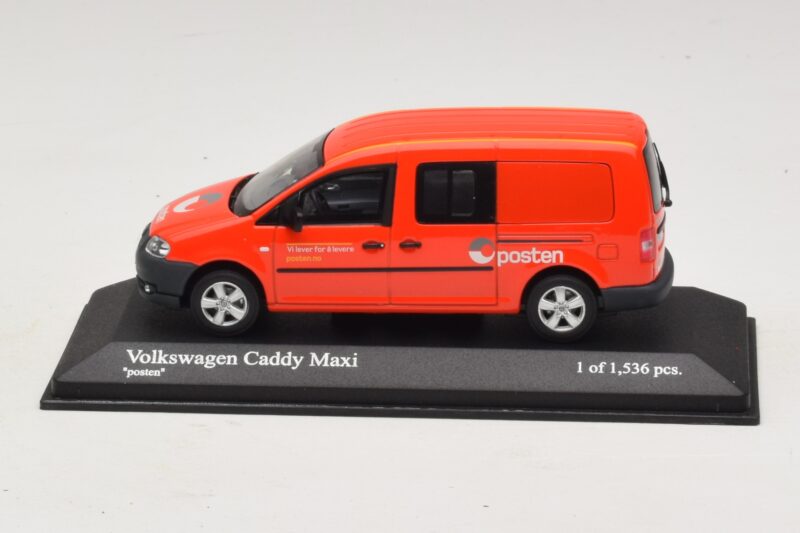 Volkswagen Caddy Maxi Mk3 Norway Post Minichamps 1:43 403057005 Μέταλλο