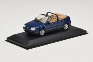 Volkswagen Golf Mk4 Καμπριολέ Μπλε Έκδοση Αντιπροσώπου Minichamps 1:43 GOLF005 Μέταλλο - εικόνα 2 από 5