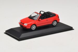 Volkswagen Golf Mk4 Καμπριολέ Κόκκινο Έκδοση Αντιπροσώπου Minichamps 1:43 GOLF006 Μέταλλο - εικόνα 2 από 5