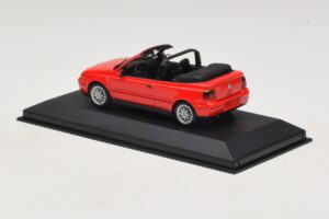 Volkswagen Golf Mk4 Καμπριολέ Κόκκινο Έκδοση Αντιπροσώπου Minichamps 1:43 GOLF006 Μέταλλο - εικόνα 3 από 5