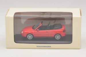 Volkswagen Golf Mk4 Καμπριολέ Κόκκινο Έκδοση Αντιπροσώπου Minichamps 1:43 GOLF006 Μέταλλο - εικόνα 5 από 5