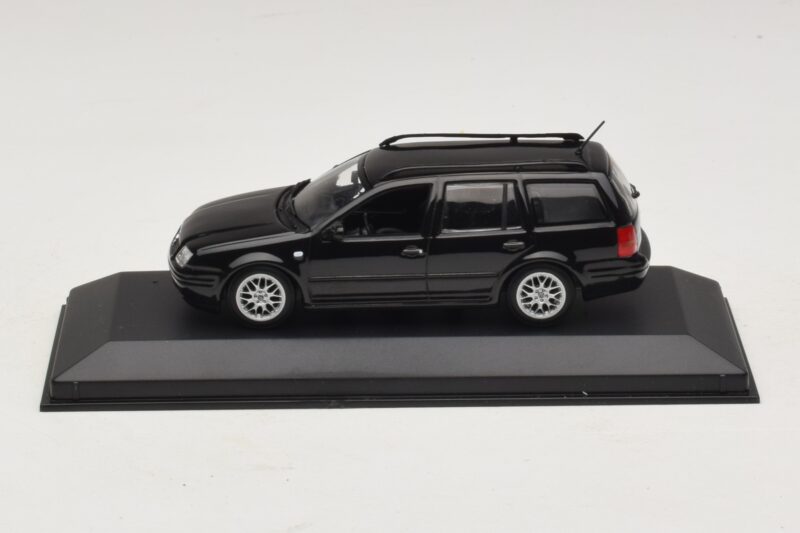 Volkswagen Golf Mk4 Variant Sport Highline BBS Edition Μαύρο Minichamps 1:43 GOLF008 Μέταλλο