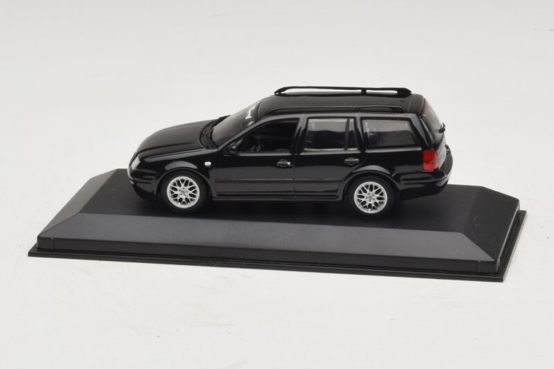 Volkswagen Golf Mk4 Variant Sport Highline BBS Edition Μαύρο Κουτί Αντικατάστασης Minichamps 1:43 GOLF008-R1 Μέταλλο