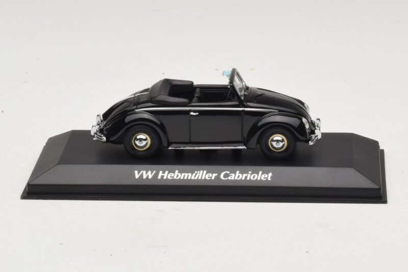Volkswagen Hebmuller Καμπριολέ Μαύρο Maxichamps 1:43 940052130 Μέταλλο